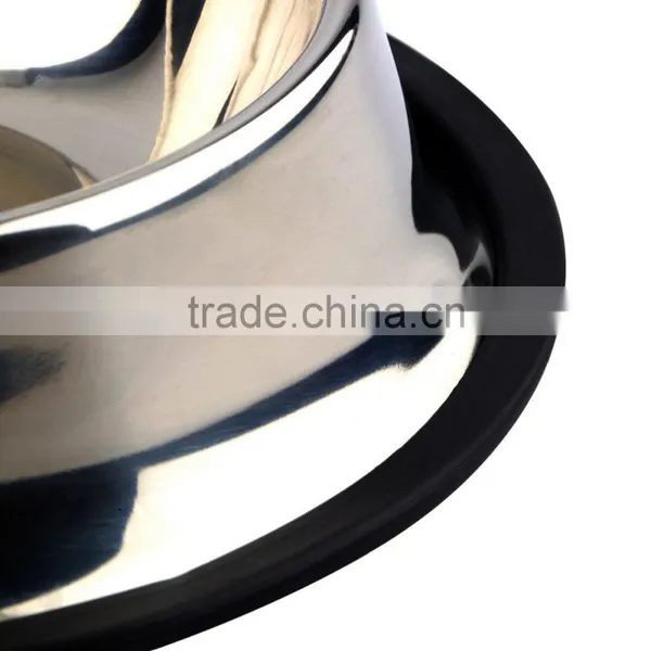 1 Standard Stainless Steel Pet Puppy Cat Dog Food or Drink Water Bowl Dish Wholesale photo-5