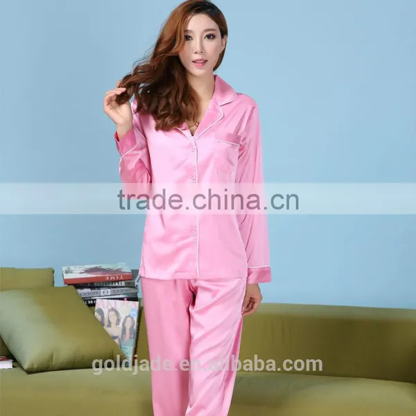 Custom Long Sleeve Cotton Nightgown Women Homewear Lady Pajamas