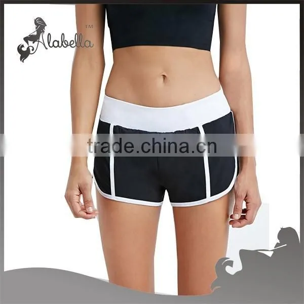 Colorblock Woven Running Shorts of Fitness&yoga Wear Shorts photo-3