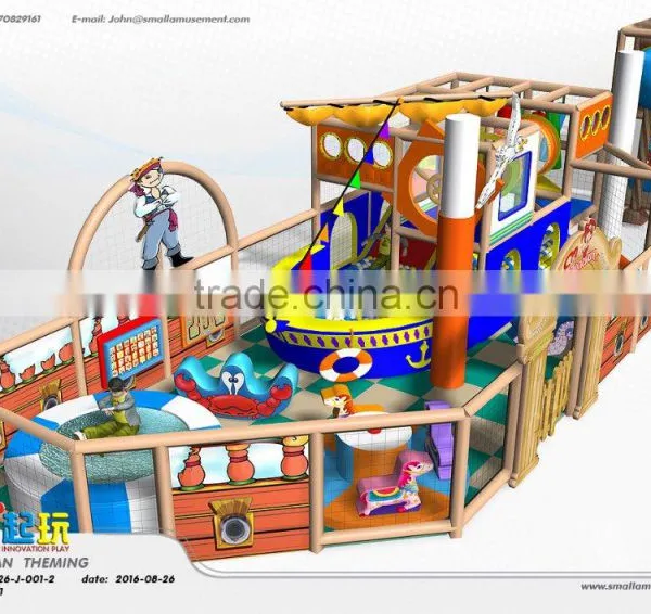 High Quality Pirate Ship Indoor Playground Equipment photo-3