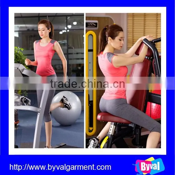 Custom Womens Plain Tank Top Dry Fit 100%Polyester Tank Top photo-4