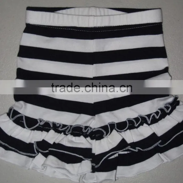 Toddler Shorts Girls Adorable Pink White Stripes Shorts Childrens Boutique Clothing photo-4
