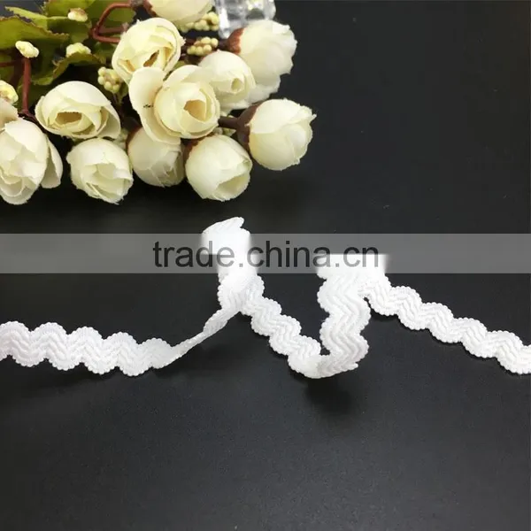 1 cm Lace Waves Stretch Elastic Hook Sideband Bra Underwear Aglet photo-4