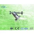 19000 LPH Horizontal Brush Automatic Water Filter With Manual Drive