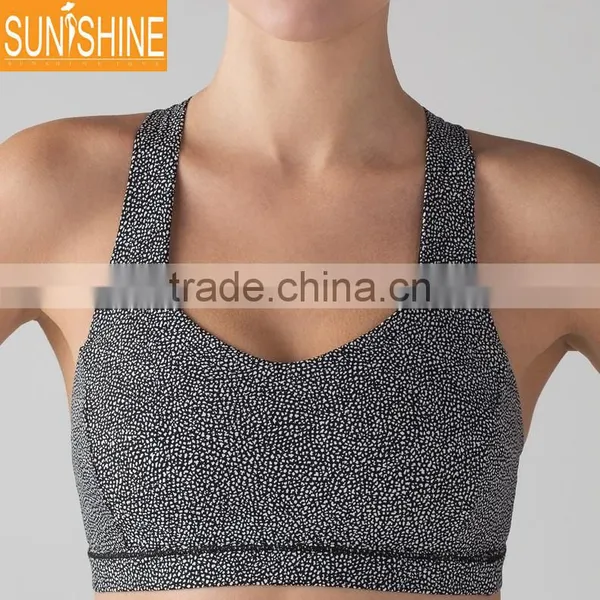 2017 Women Gym Wear Fitness Top Newest Wholesale Sexy Gym Bra photo-3