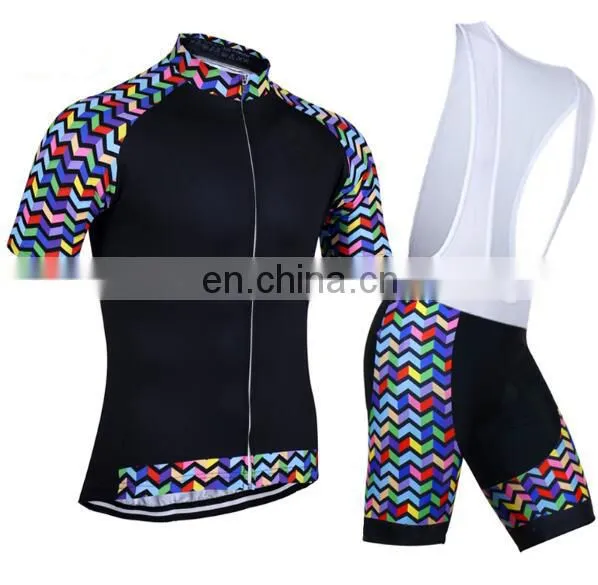 New Sportswear Sublimation Printed Cycling Jersey Dry Fit Boy Team Bib Shorts Customized Design photo-2
