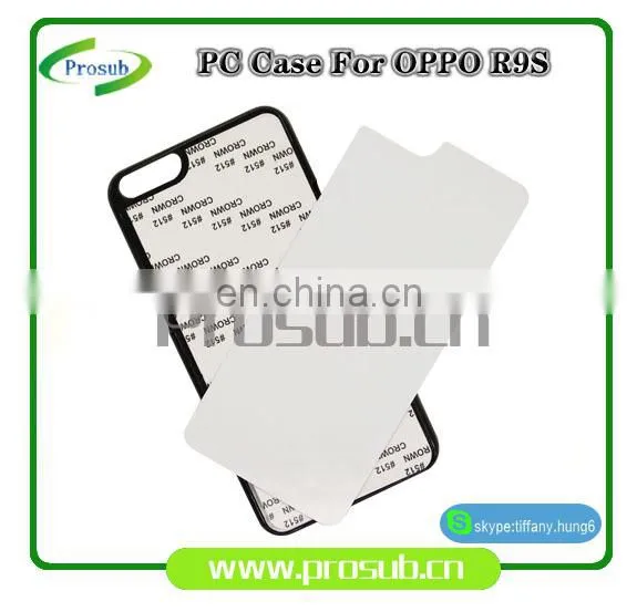 2d Sublimation PC Plastic Blank Smartphone Case Cover for Prosub-OPPO R9S photo-2