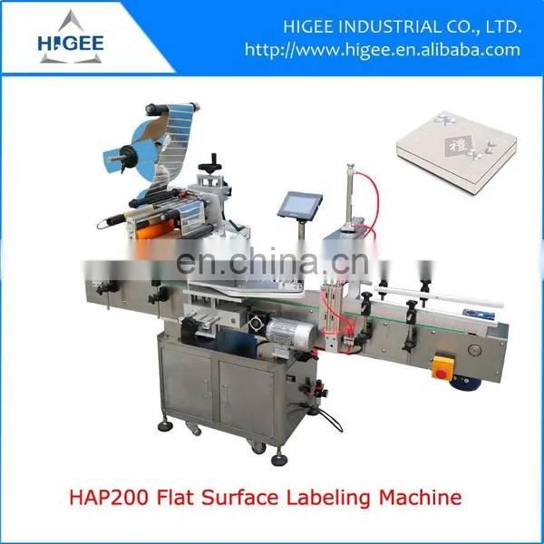 HIG Servo Motor Economy Automatic Flat Surface Labeling Machine photo-3