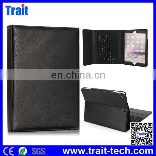 High Quality Fashion Silicone Bluetooth Keyboard Leather Flip Case for IPad Air2,Bluetooth Keyboard Case photo-2