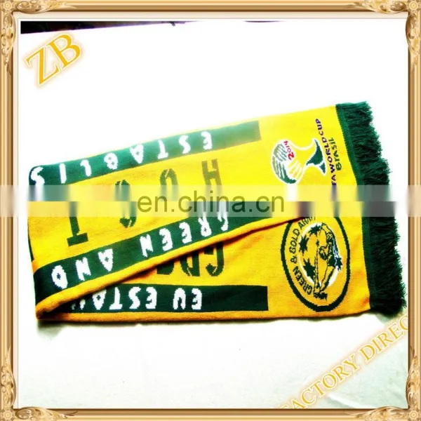 Factory Direct Custom Design Knit Soccer Fans Scarf photo-3