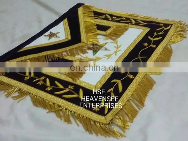 MASONIC REGALIA GRAND PATRON APRON PURPLE photo-3