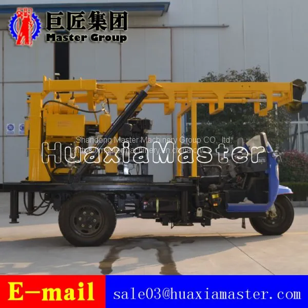 XYC-200A Vehicle Mounted Mobile Hydraulic Rotary Rock Water Well Drilling Rig Machine photo-2