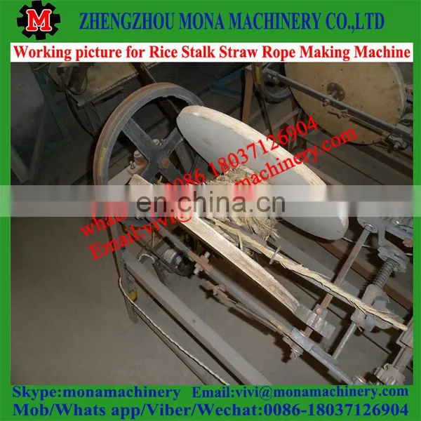 Agricultural Straw Rope Braiding Machine / Straw Rope Making Machine / Straw Rope Machine photo-5