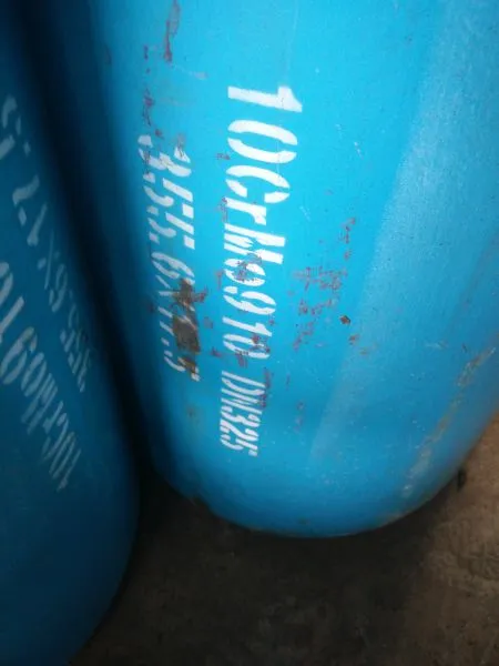 Stainless Steel Threaded Pipe Fittings Elbow 45° Sand Rolling