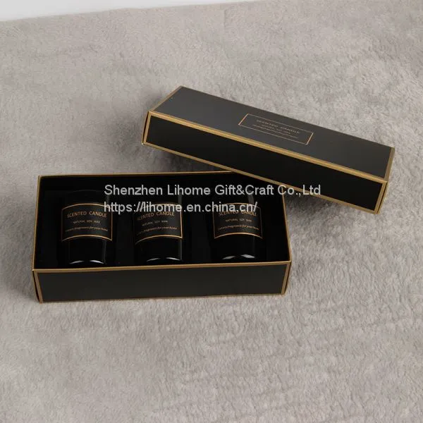LOGO-free Glass Aromatherapy Candle Suit photo-3