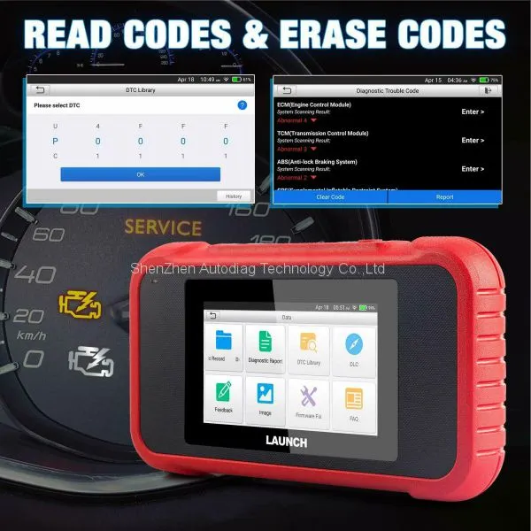 Launch X431 CRP129E OBD2 Scanner ABS SRS AT Engine EPB Diagnostic Code Reader photo-5