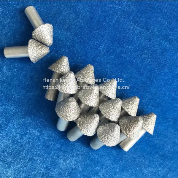 Brazed Diamond Grinding Head Brazed Cone Grinding Head Diamond Grinding Head Cast Iron Processing Grinding Head photo-3