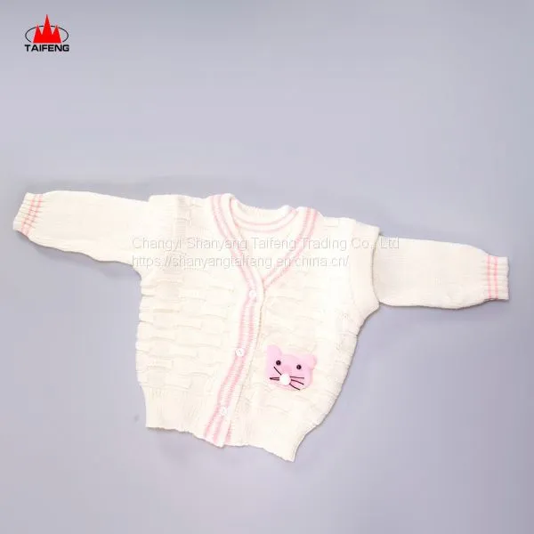 Long Sleeve Cotton Children's Pullover Sweaters, Kids Baby Boys' Sweaters photo-3