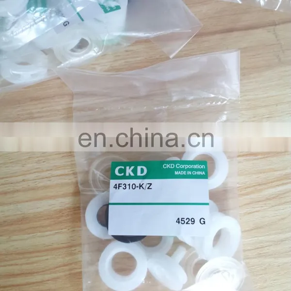 Pneumatic Cylinder Metric Single Lipped PU Piston Rod Oil Seal Ring White For Solenoid Valve CKD 4F310-KZ photo-5