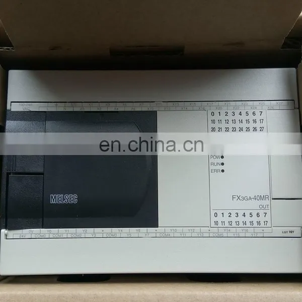 Original Hot Sale Mitsubishi Brand PLC FX3GA-40MR-CM Industrial Control System PLC Controller photo-5