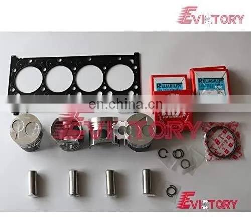 for V2203 Engine Bearing Gasket OS 0.50MM Piston & Ring Set photo-2