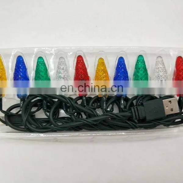 Durable Usb Colorful Pinecone Led String Light photo-6