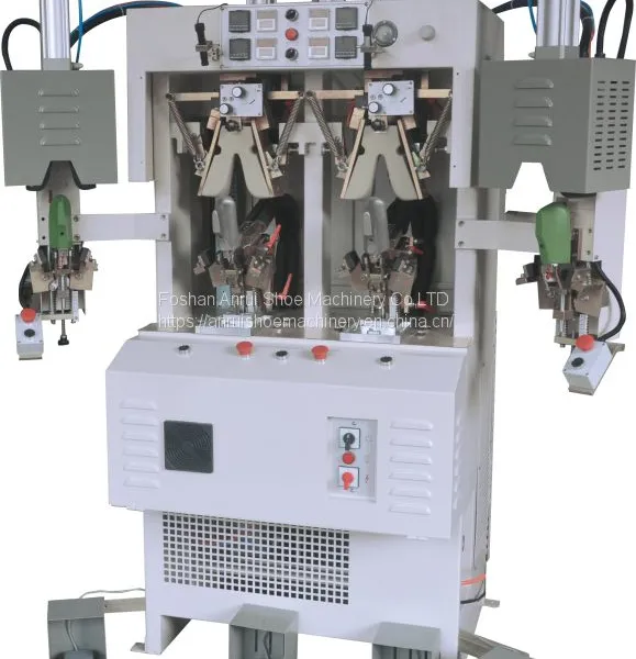 Two Hot Two Cold Shoe Back Parts Molding Machine