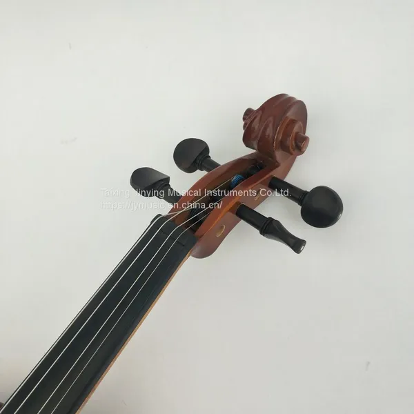 Nice Flame Solid Quality Handmade German Violin photo-2