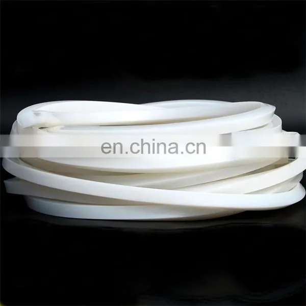 Free Sample Silicone FKM NBR Rubber Sealing Strip Solid Round Square O Ring Cord EPDM photo-3