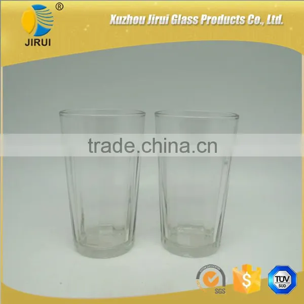 330ml Big Wide Mouth Glass Cups for Water Drinking photo-3