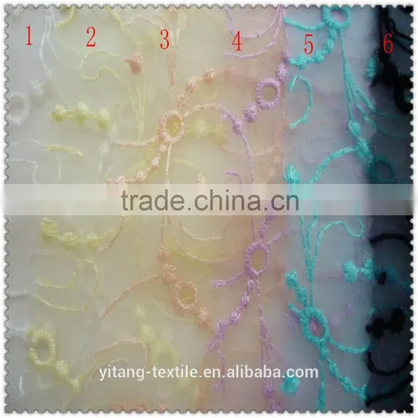 Embroidered Dress Organza Fabric photo-3