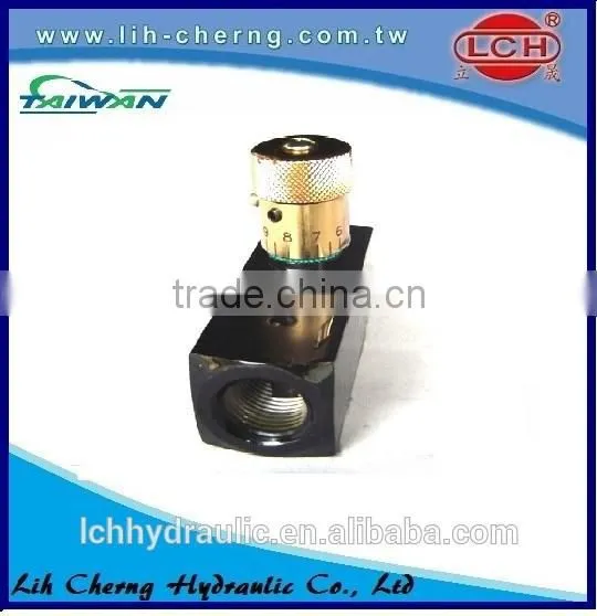Adjustable Hydraulic One Way Throttle Valve photo-6