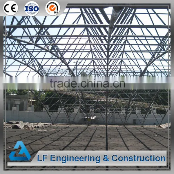 Grid Structure Space Frame Barrel Coal Storage With Prevent Rainwater photo-6