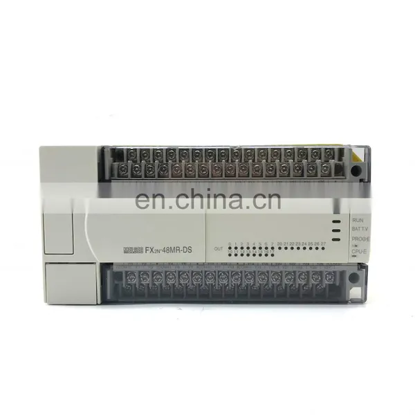 Original mitsubishi touch screen control PLC FX2N-48MR-DS