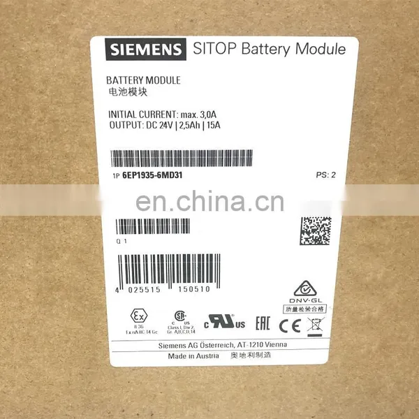 Siemens SITOP Battery Module 6EP1935-6MD31 Original photo-2