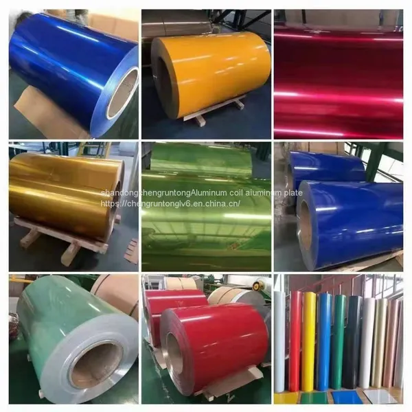 Polyester Fluorocarbon Paint Color Coated Aluminum Coil Aluminum Tile 1060.3003 Alloy Aluminum Magnesium Manganese Manufacturers Supply a Reasonable Price a Large Number of Spot photo-4