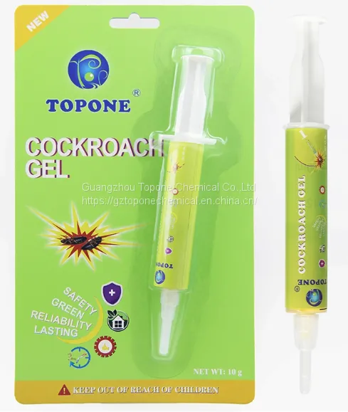 Topone Cockroach Killer Gel Pest Control Cockroach Gel Syringe Cockroach Baits photo-3