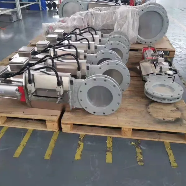 Knife Gate Valve With Replaceable Elastomer Seat for Long Service Life