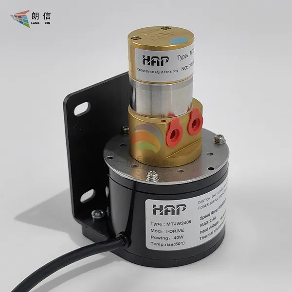 HAP Miniature Magnetic Drive Golden Gear Pump MT36-JBJTPT is Used in Ceramic Inkjet Printers. photo-2