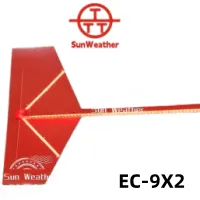 EC-9X2 Sunshine Wind Vane Safety Sign Indicating Wind Direction Metal Wind Vane Five-proof Design LED Warning Effect