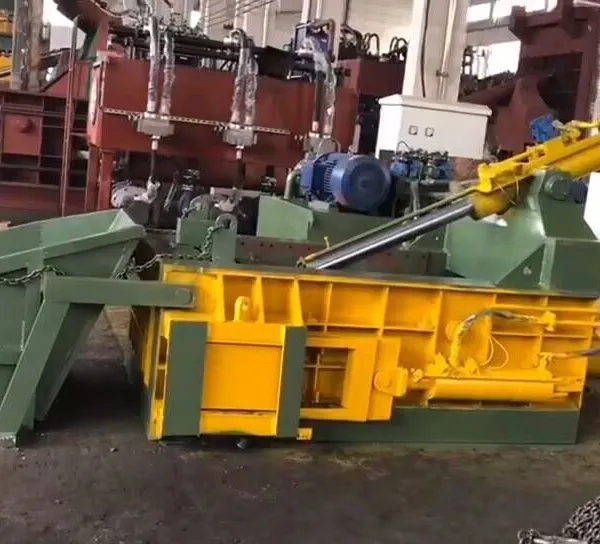 Side Push Out Horizontal Baling Press Machine 1600KN photo-3