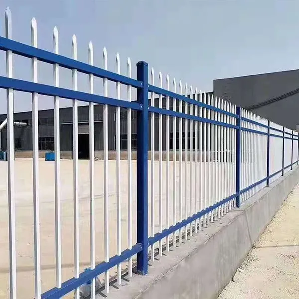 Galvanized Wrought Iron Ornamental Fencing for Garden Decoration and Metal Edging
