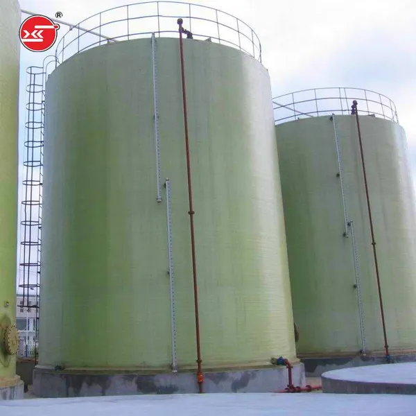 Natriumhypochlorit-Speichertank, Fiberglas-Speichertank für 31%ige Salzsäure, Speichertank für verdünnte Schwefelsäure und Kreislauftank photo-4
