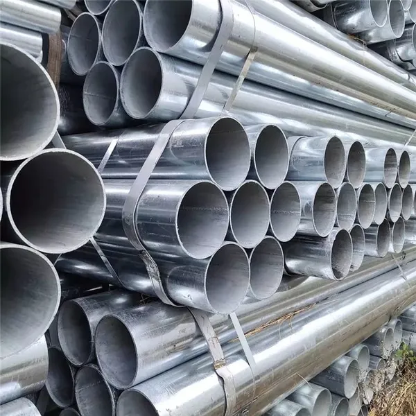 Hotdip Galvanized Low Carbon Steel Pipe ASTM Standard ISO9001 Certified for Structure Fluid Welding Cutting Included photo-5
