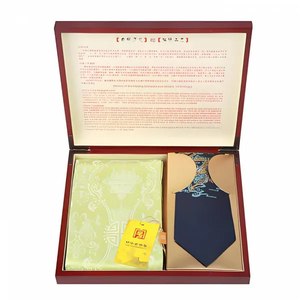 Silk Scarf Wooden Boxes and Tie Wooden Boxes, 15 Years of Production and Customization, Free Design With Focus