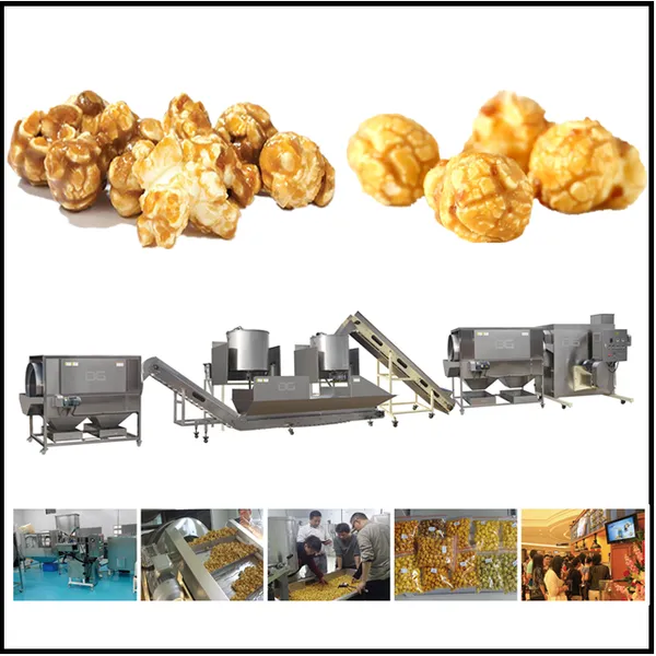 American Continuous Batch Commercial Industrial Hot Air Popper New Popcorn Making Machine Manufacturer Factory Supplier Jinan photo-2