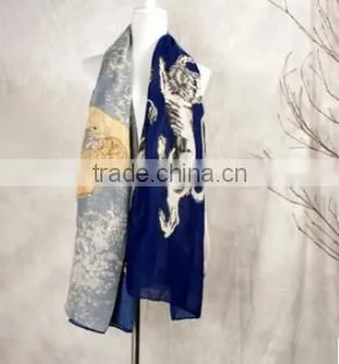2016 New Design Cashmere Scarf Lady Fashion Scarf photo-4