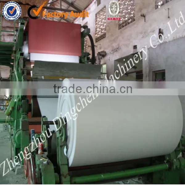 A4 Copy Paper of 80 GSM Paper Production Machine