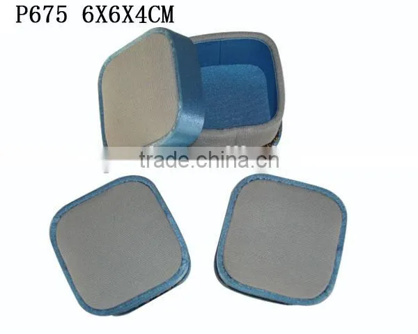 P724 Custom Double Door New Bowknot Paper Jewelry Earring Box photo-5