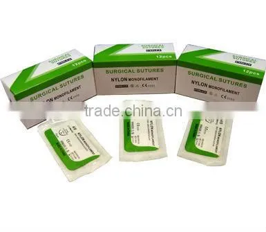 NYLON MONOFILAMENT, SYNTHETIC NON-ABSORBABLE SURGICAL SUTURE , CE